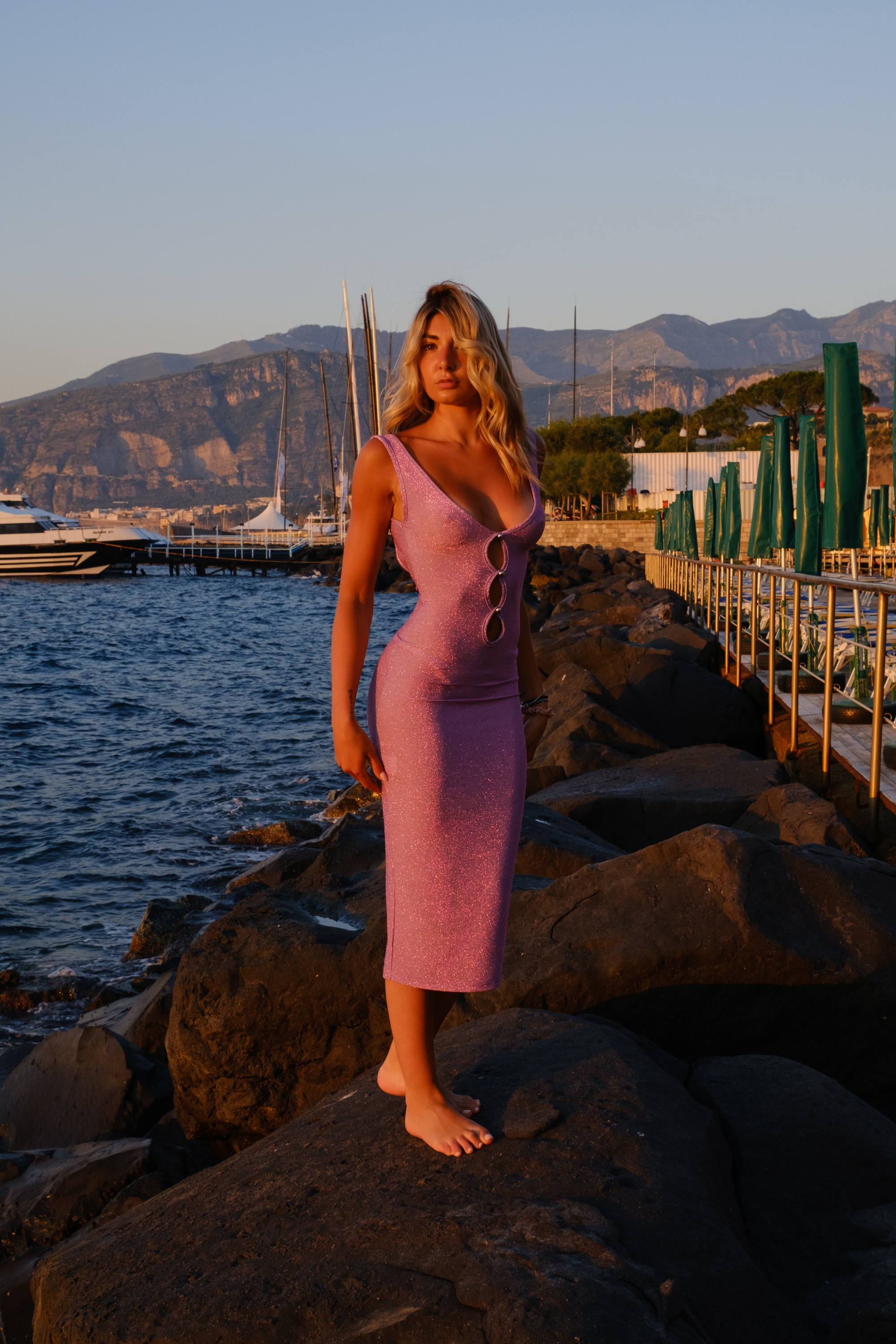 Sand Dress Aura Lilla